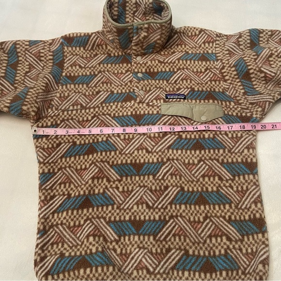 Patagonia Men's Brown Snap-T Synchilla Fleece Jacket Size XXS 2785 - Picture 9 of 14